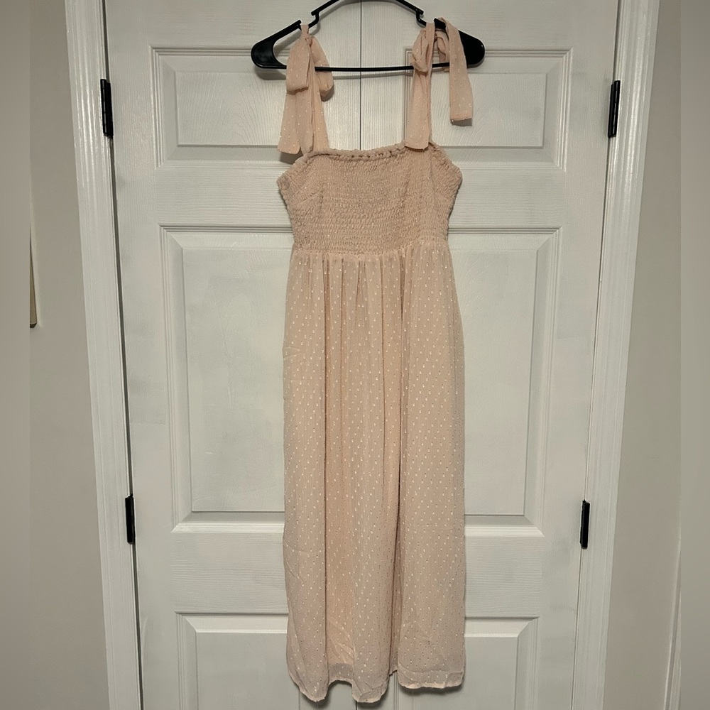 NWT Blush Pink Midi Dress